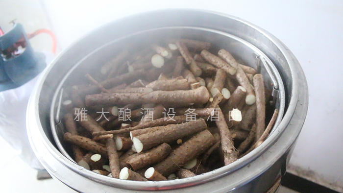 山藥釀酒技術-蒸煮