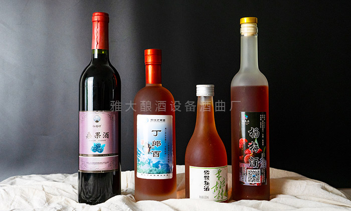 雅大學員釀造的果酒-金櫻子酒