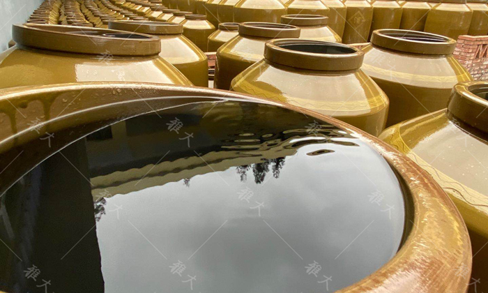 1.19新陶缸用水浸泡幾天，清洗干凈并瀝干水分再用