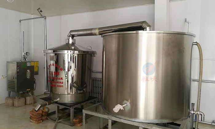 9.22-500斤電加熱釀酒設備
