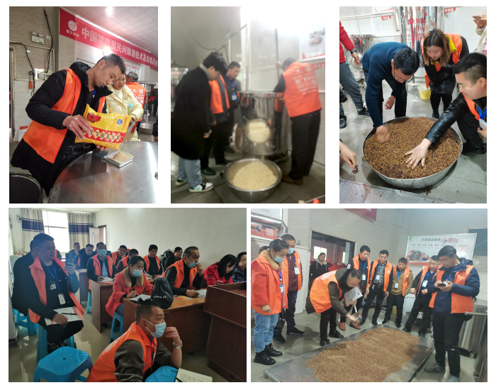 3.17雅大學(xué)員在酒廠(chǎng)實(shí)操釀酒